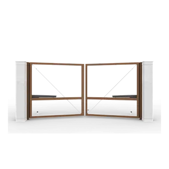 Автоматические распашные ворота серии Prestige без заполнения